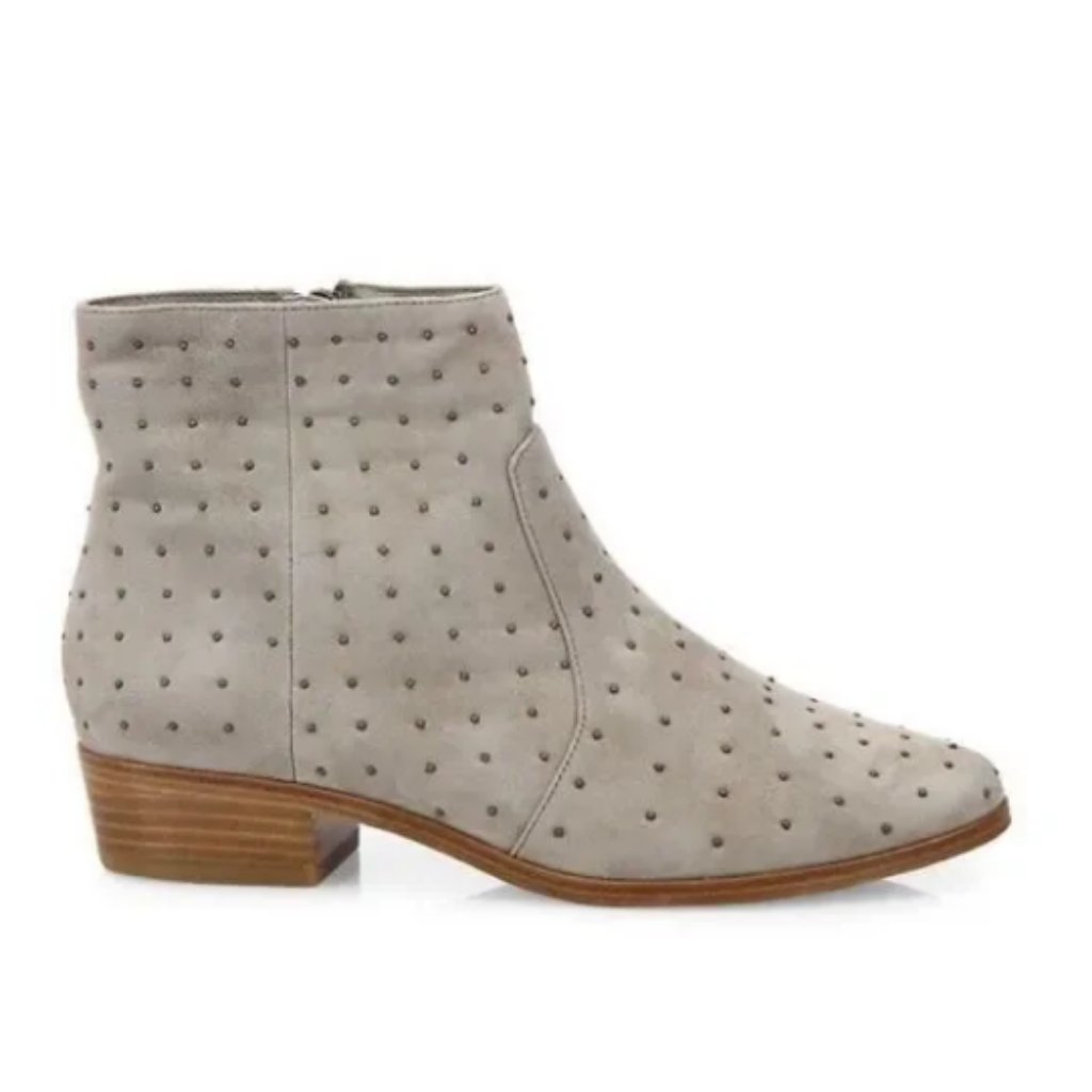 Joie Studded Lacole Ankle Boot I Taupe - Size 40/9.5